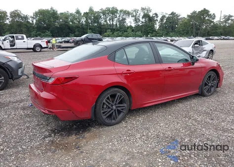 2025 Toyota Camry Xse z USA, uszkodzony, nr VIN 4T1DBADK4SU007747